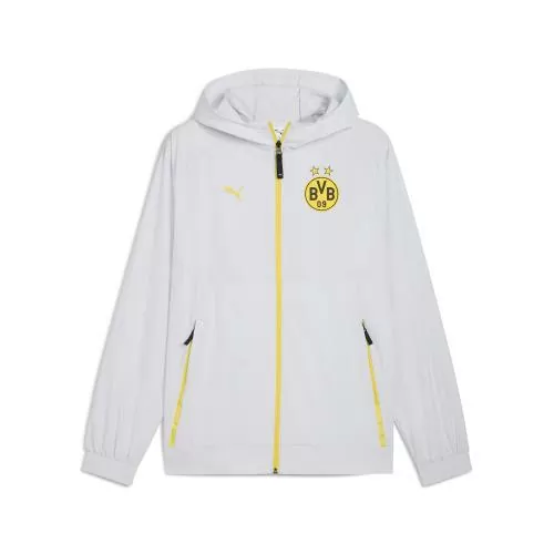 Puma BVB PUMATECH Woven Jacket - silver mist