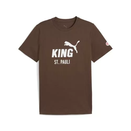 Puma FCSP KING Logo Tee - espresso brown Puma FCSP KING Logo Tee - espresso brown