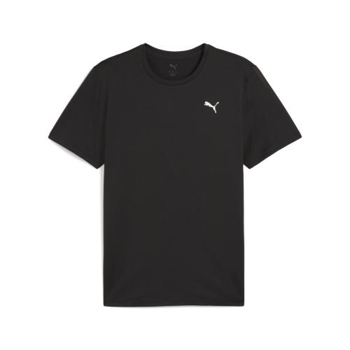 Einzelstück Puma M TAD ESSENTIALS SOLID CAT TEE (LC small cat) - puma black