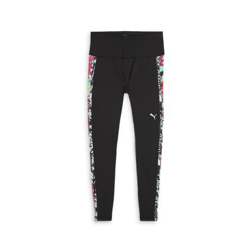 Puma TROPICAL AOP HW 7/8 TIGHT - puma black (Grösse: M)