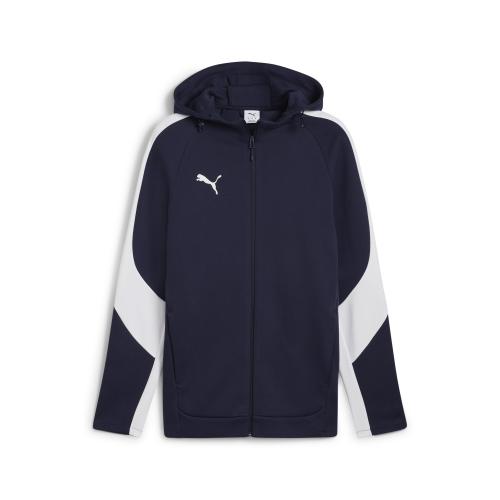 Puma teamEVOSTRIPE Hooded Jacket - puma navy (Grösse: S)