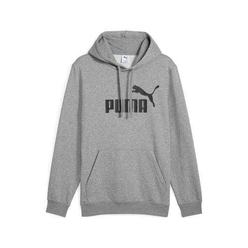 Puma ESS No. 1 Logo Hoodie FL - medium gray heather (Grösse: L)