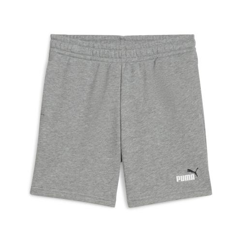 Puma ESS 2 COLOR No. 1 Logo Shorts TR B - medium gray heather (Grösse: 140)