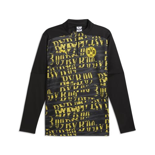 Puma BVB Prematch 1/4 Zip Top – puma black (Grösse: XL)