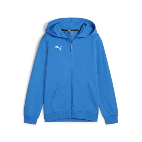 Puma teamGOAL Casuals Hooded Jacket Jr - ignite blue Puma teamGOAL Casuals Hooded Jacket Jr - ignite blue