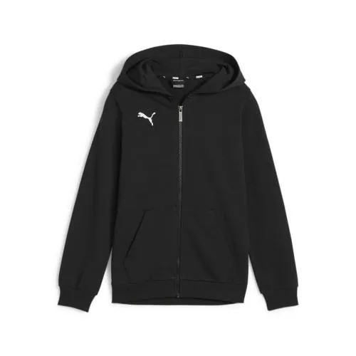 Puma teamGOAL Casuals Hooded Jacket Jr - puma black