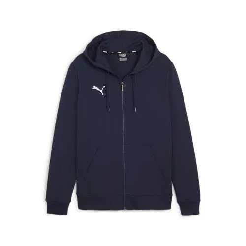 Puma teamGOAL Casuals Hooded Jacket Jr - puma navy