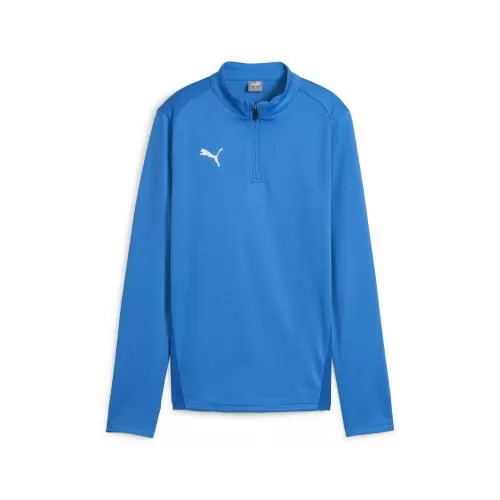 Puma teamGOAL Training 1/4 Zip Top Wmn - electric blue lemonade