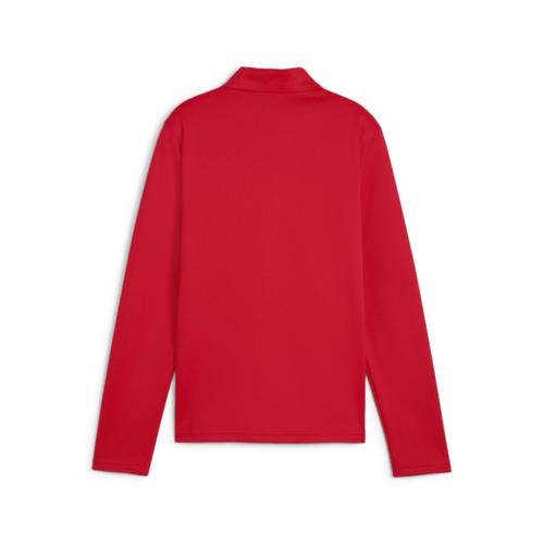 Puma teamGOAL Training 1/4 Zip Top Jr - puma red
