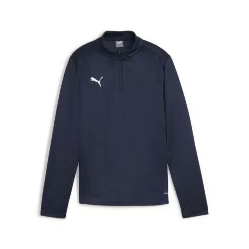 Puma teamGOAL Training 1/4 Zip Top Jr - puma navy