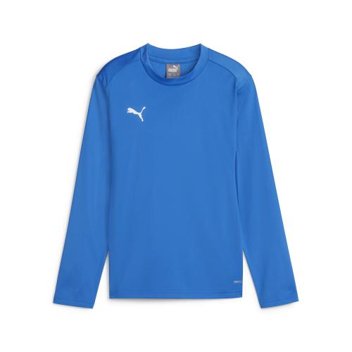 Puma teamGOAL Training Sweat Jr - electric blue lemonade (Grösse: 128)