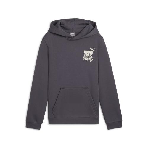 Puma ESS+ MID 90s Hoodie FL B - galactic gray (Grösse: 176)