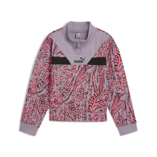 Puma POWER HYPERNATURAL AOP Half-Zip FL G - pale plum (Grösse: 152)