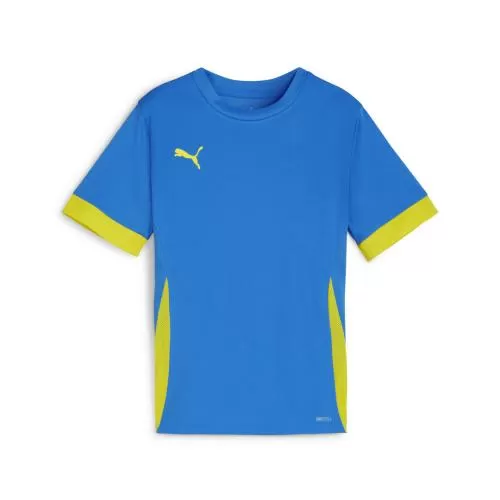 Puma teamGOAL Matchday Jersey jr - electric blue lemonade
