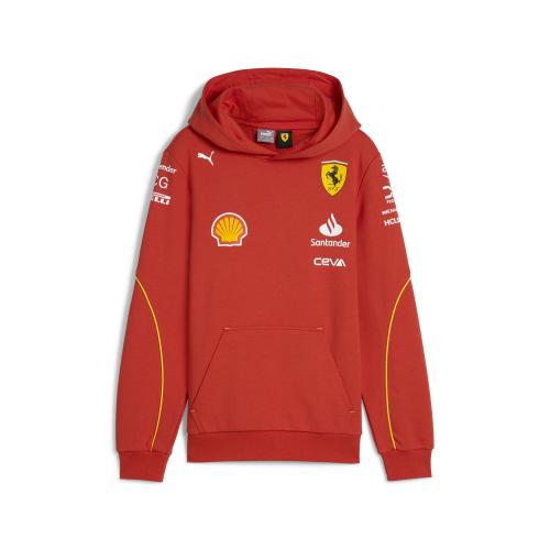 Puma SF Team Hoodie Kids - burnt red (Grösse: 140)