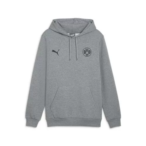Puma BVB ESS Hoodie FL - medium gray heather