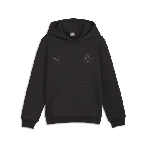Puma BVB ESS Hoodie FL Jr - puma black (Grösse: 116)
