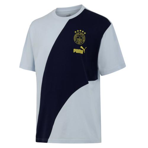 Puma FSK ftblCulture+ Tee - icy blue (Grösse: XXL)