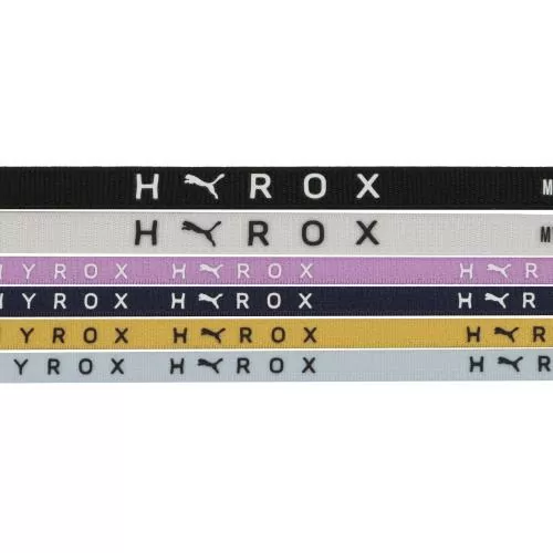 Puma x HYROX Hairbands 6pcs - puma black