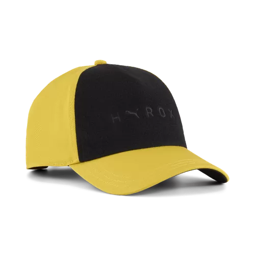 Puma x HYROX VELCRO BB Cap - dazzling yellow