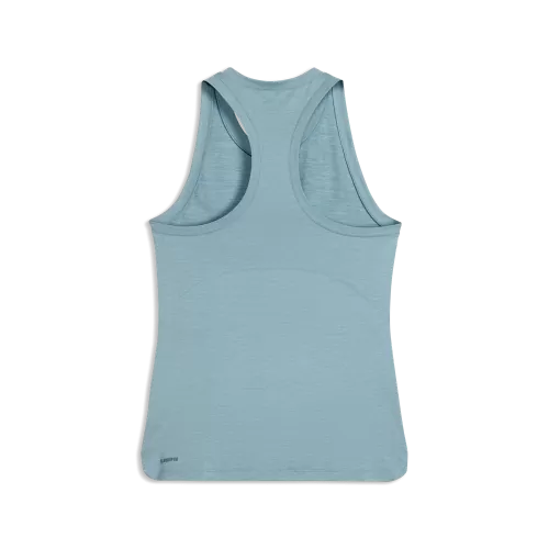 Puma W CLOUDSPUN RACERBACK TANK - baltic sea blue heather