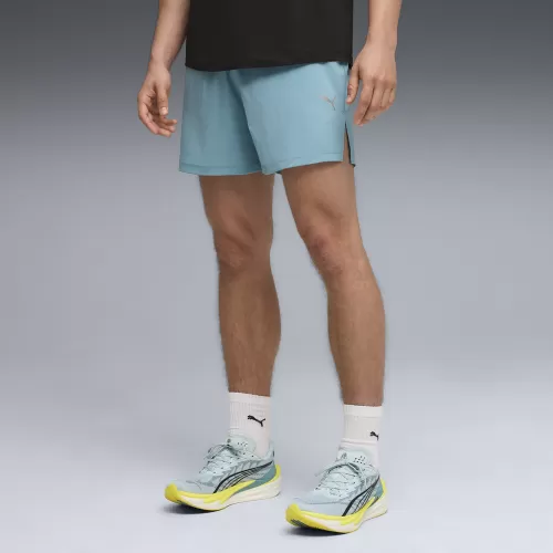 Puma M DREAMRUN 5 DryCELL Short - baltic sea blue