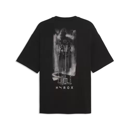 Puma M PUMA X HYROX LIFESTYLE TEE - puma black