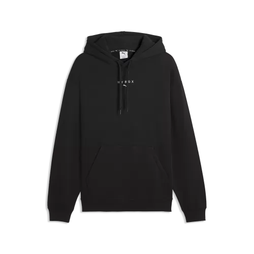Puma M PUMA X HYROX HEAVYWEIGHT HOODIE - puma black