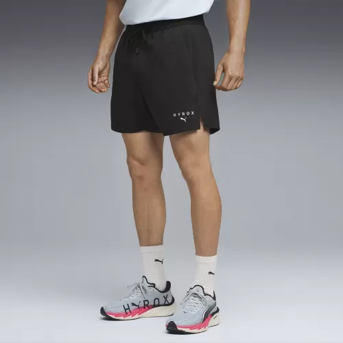 Puma M PUMA X HYROX DRYELITE 5 SHORT - puma black