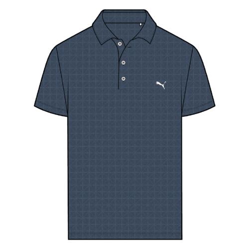 Puma Pure 20 Geo Diamond Polo - dark indigo
