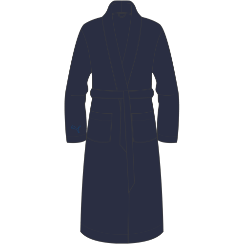 Puma teamADDITIONS Bathrobe - puma navy