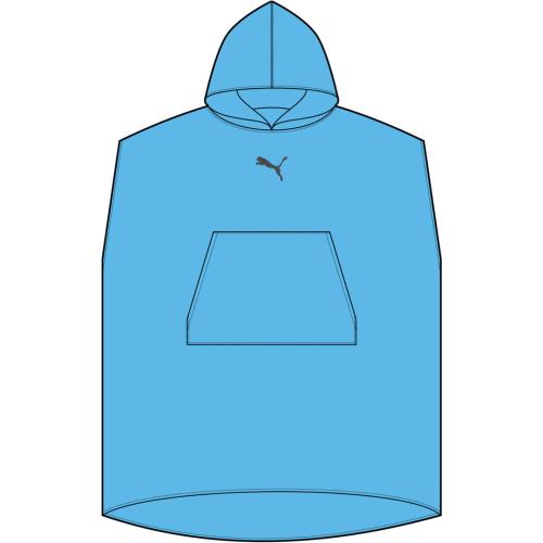 Puma teamADDITIONS Poncho - luminous blue
