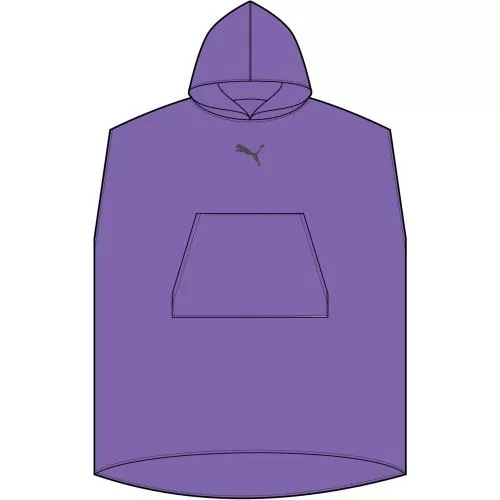 Puma teamADDITIONS Poncho - dark amethyst