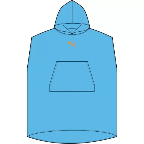 Puma teamADDITIONS Poncho Jr - luminous blue