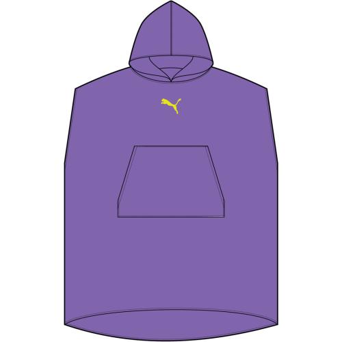 Puma teamADDITIONS Poncho Jr - dark amethyst