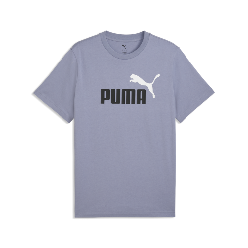 Puma GRAPHICS 2 Color No 1 Logo Tee - gray sky