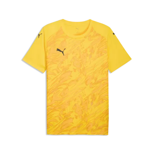 Puma teamFINAL Graphic Jersey Jr - faster yellow