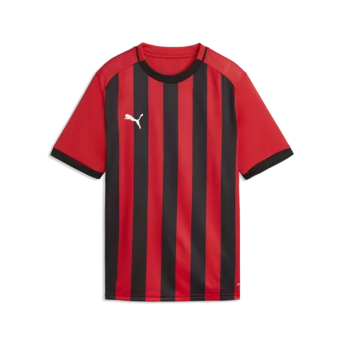 Puma teamLIGA26 Striped Jersey Jr - puma red