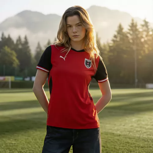 Puma FB Home Jersey Replica W - puma red