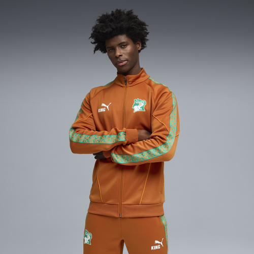 Puma FIF KING Anthem Jacket - warm chestnut