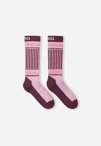 Reima Socks Frotee - grey pink