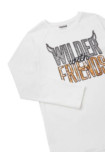 Reima Villimpi Langärmeliges T-Shirt - off white
