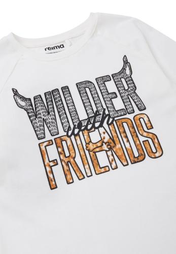 Reima Villimpi Langärmeliges T-Shirt - off white