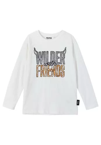 Reima Villimpi Langärmeliges T-Shirt - off white