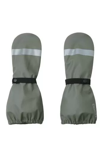 Reima Kura Rain Mittens - greyish green