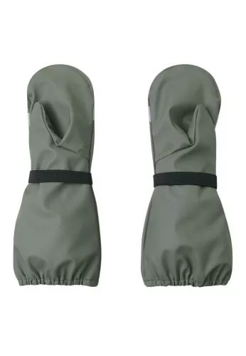 Reima Kura Rain Mittens - greyish green