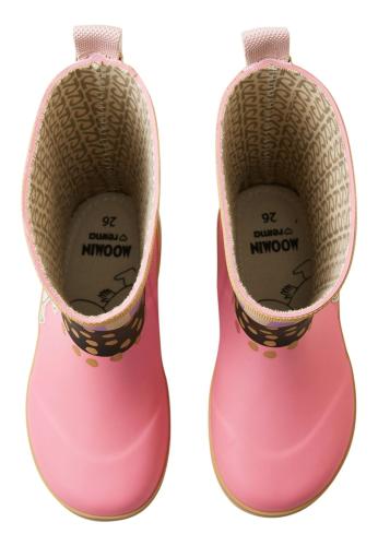 Reima Moomin Magisk Toddler Rain Boots - sunset pink