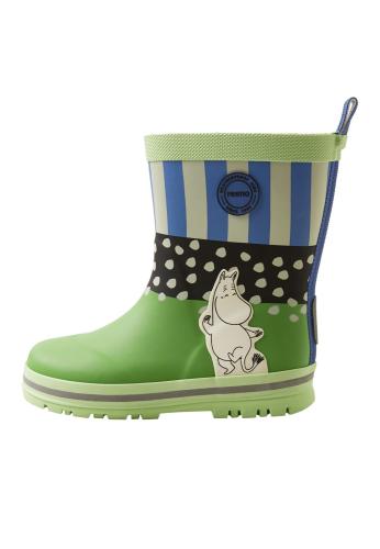 Einzelstück Reima Moomin Magisk Kleinkinder Regenstiefel - greenery