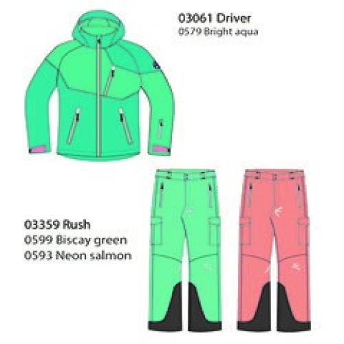rukka Rush Kinder Skihose - dress blue