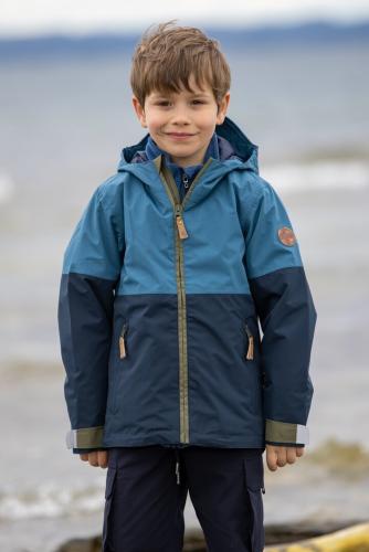 rukka Puck Kinder Regenjacke - nuthatch